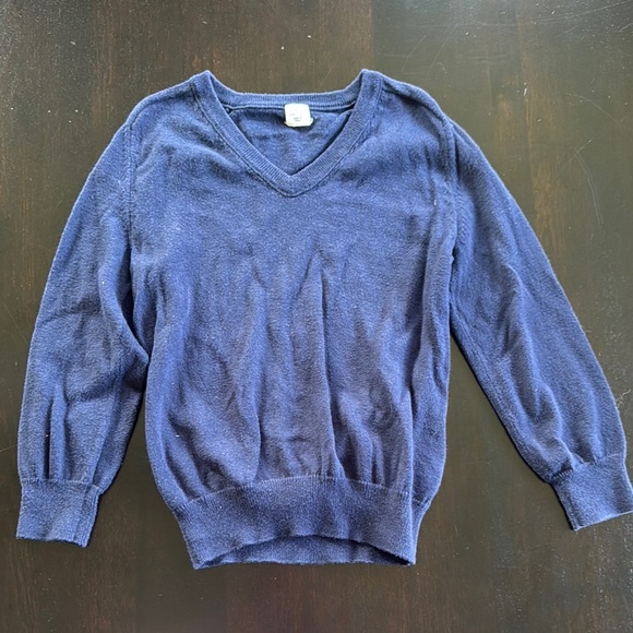 Crewcuts Kids Navy Sweater - Picture 1 of 3